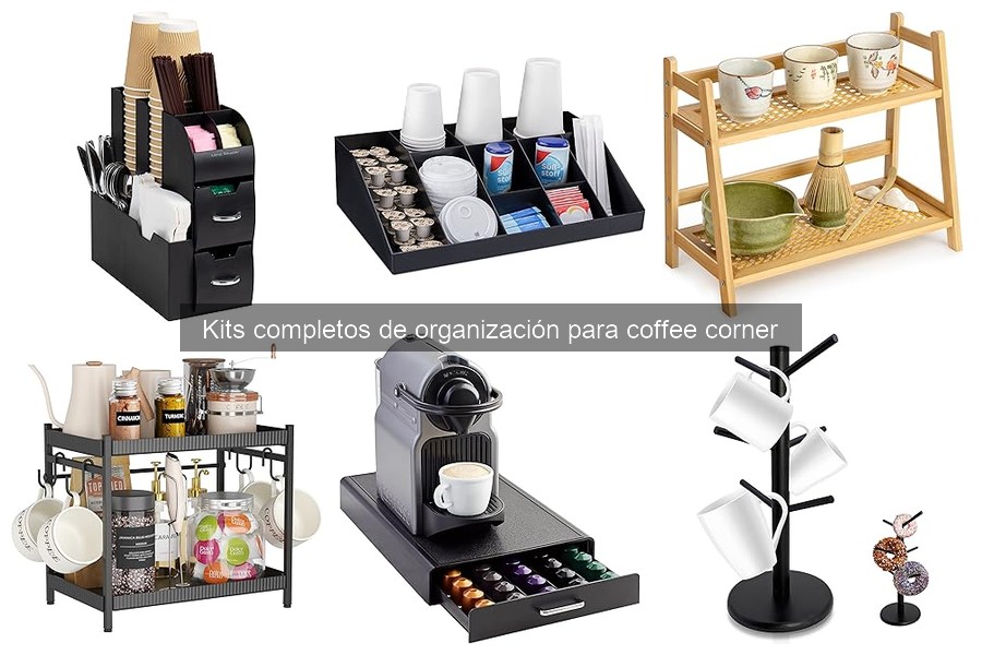 Elige el mejor kit de coffee corner para tu casa