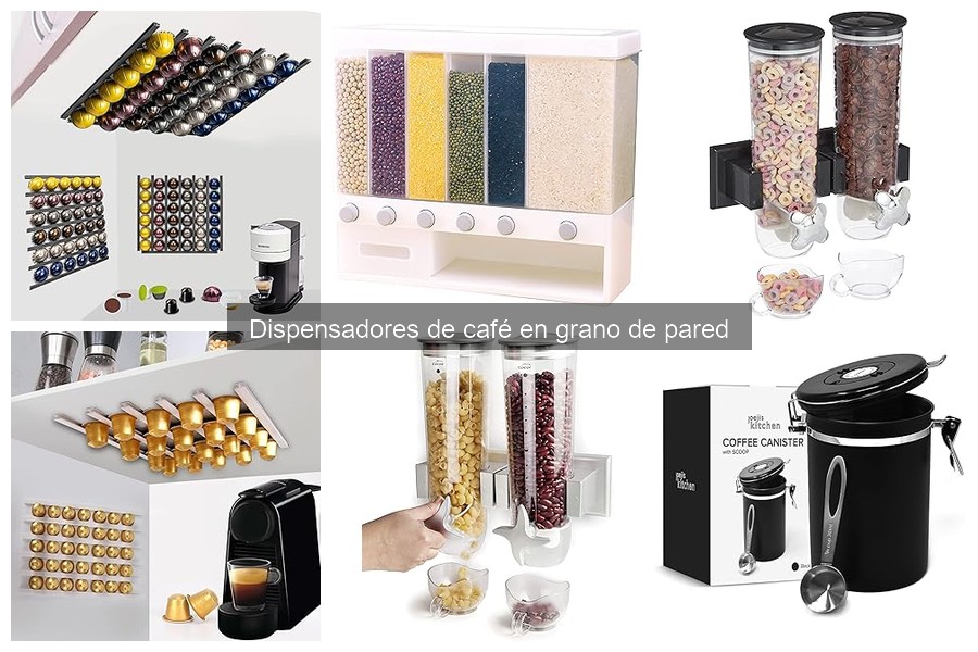Errores al elegir un dispensador de café en grano de pared