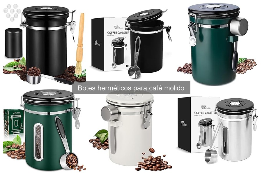Errores comunes al almacenar café molido en botes herméticos