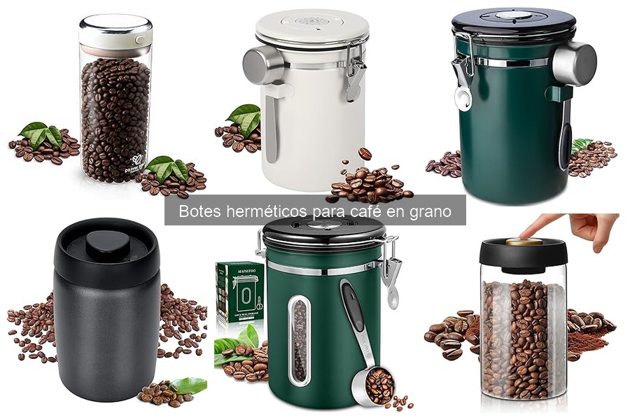 Errores comunes al usar botes herméticos para café