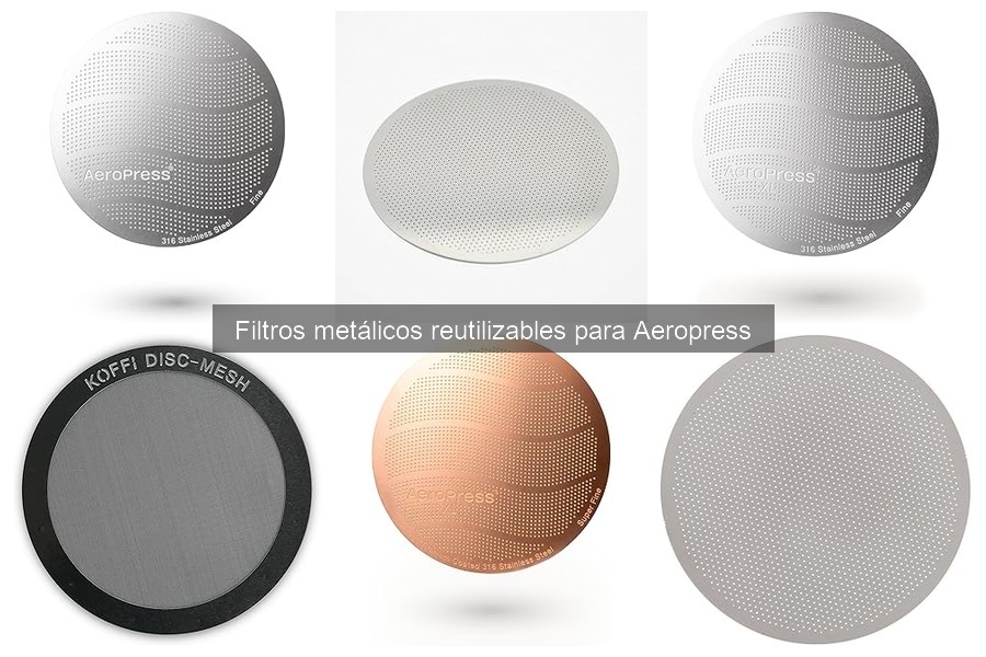 Errores comunes al usar filtros metálicos en Aeropress
