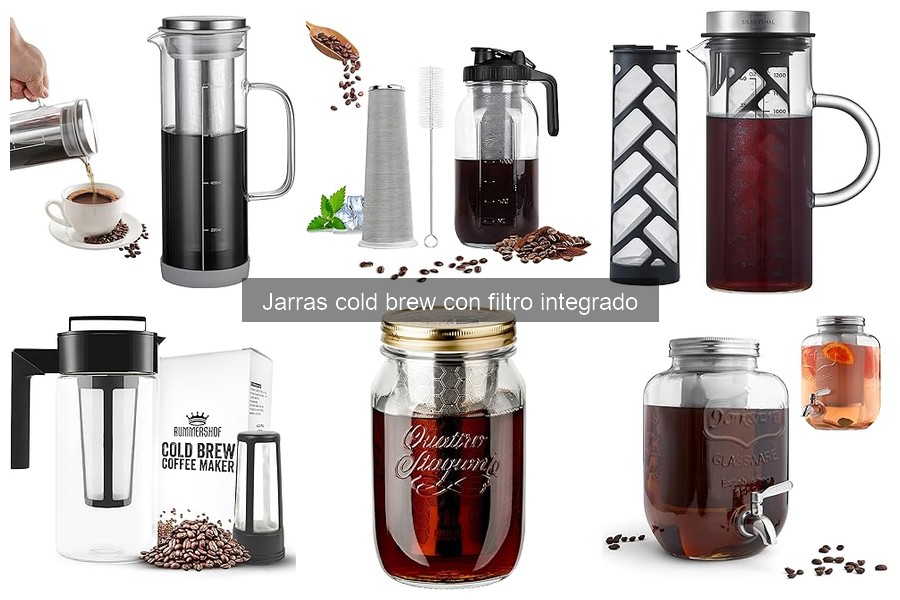 Errores comunes al usar jarras cold brew con filtro integrado