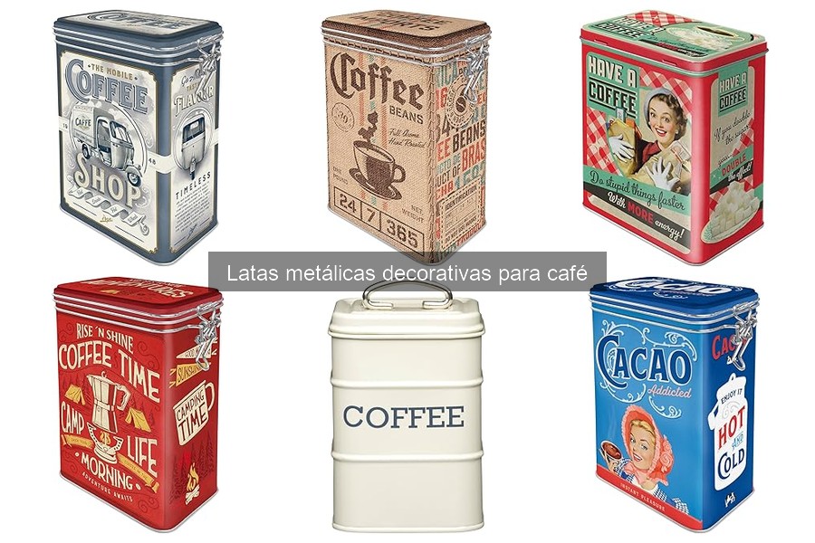 Errores comunes al usar latas metálicas para café