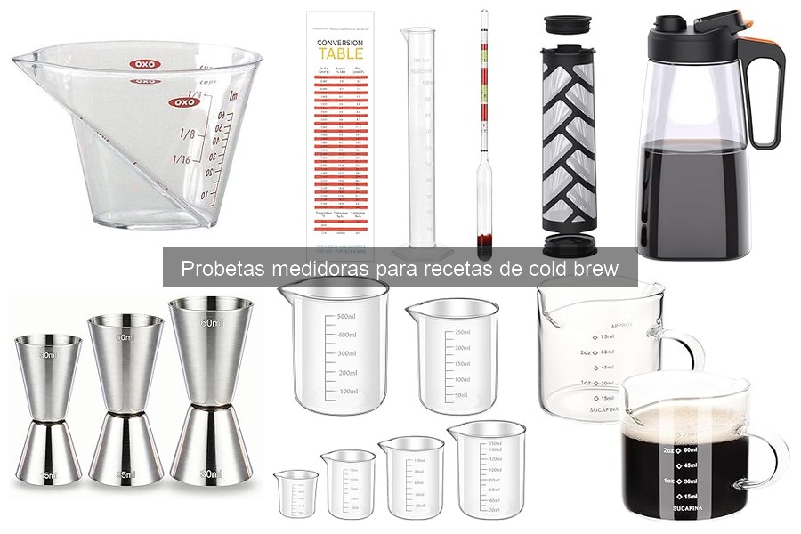 Errores comunes al usar probetas medidoras en cold brew