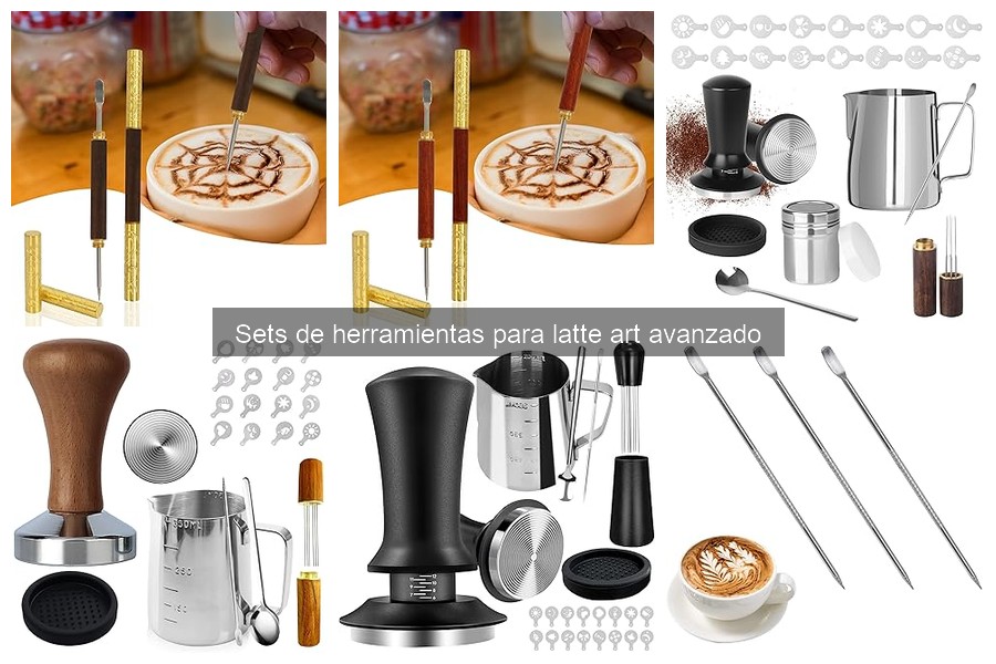 Errores comunes al usar sets de herramientas para latte art
