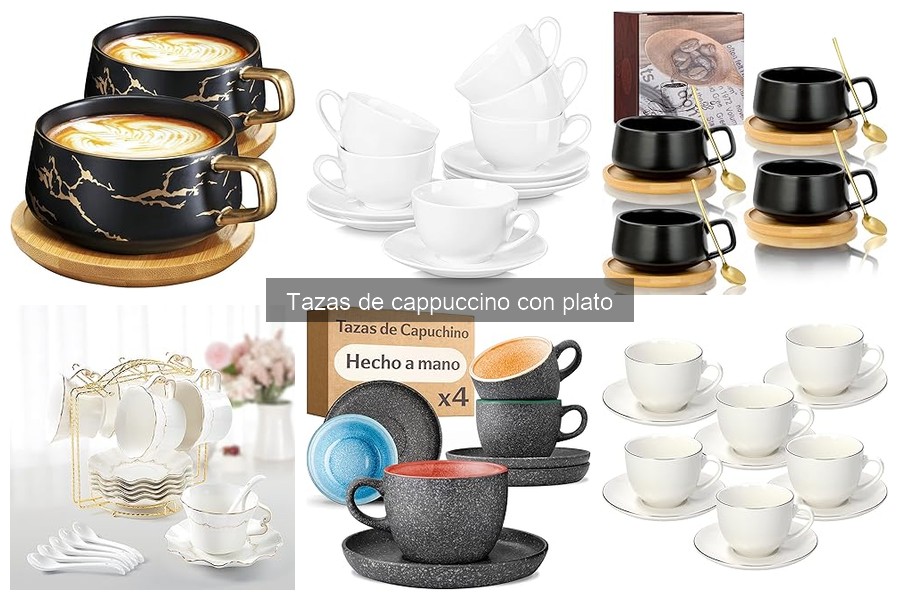 Errores comunes al usar tazas de cappuccino con plato
