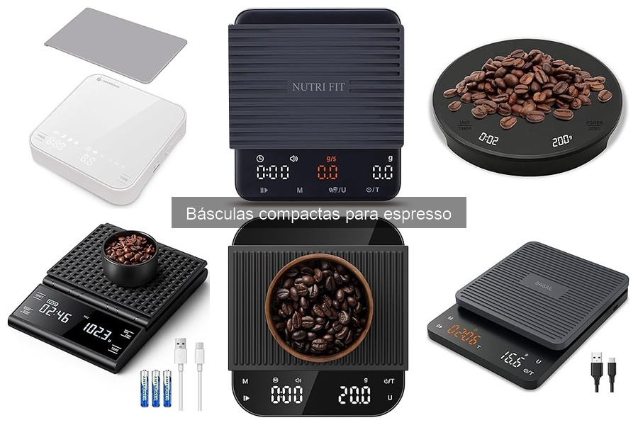 Errores comunes al usar una báscula compacta para espresso