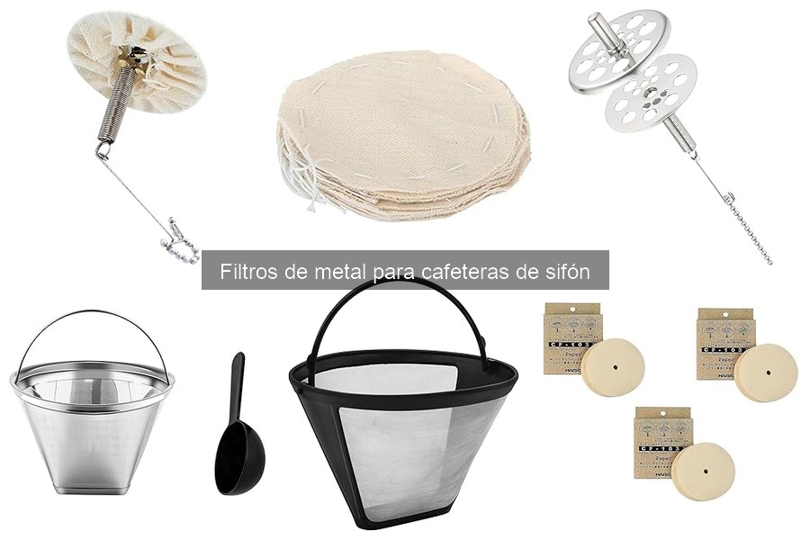 Filtros de Metal para Cafeteras de Sifón: Beneficios y Características