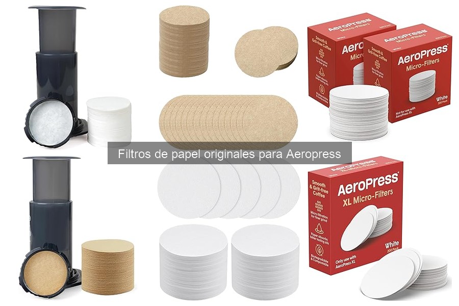 Filtros de papel originales para Aeropress: ¿qué son?
