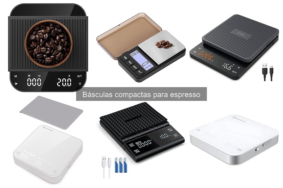 Guía de compra de básculas compactas para espresso