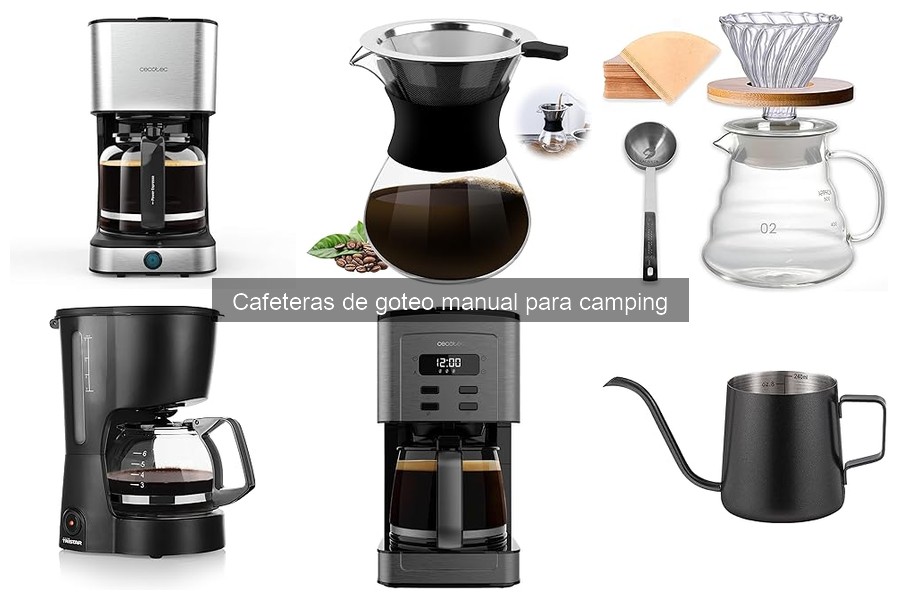 Guía de compra de cafeteras de goteo manual para camping