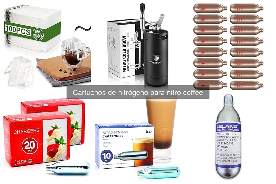 Guía de compra de cartuchos de nitrógeno para Nitro Coffee