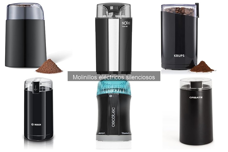 Guía de compra de molinillos eléctricos silenciosos