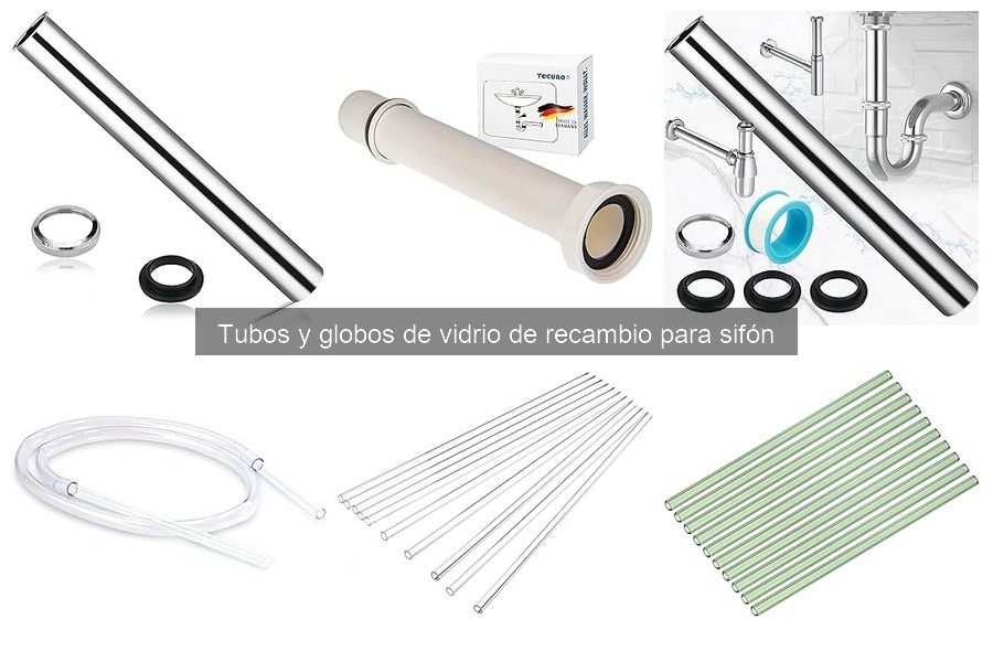 Guía de compra de tubos y globos de vidrio para sifón