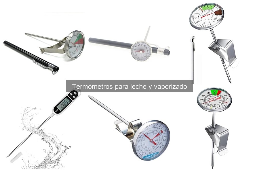 Guía de compra: Mejor termómetro para leche y vaporizado