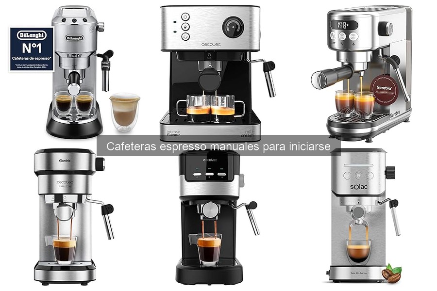 Guía de compra para cafeteras espresso manuales