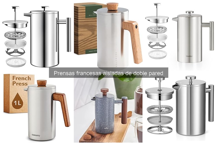 Guía de compra: Prensas francesas aisladas de doble pared