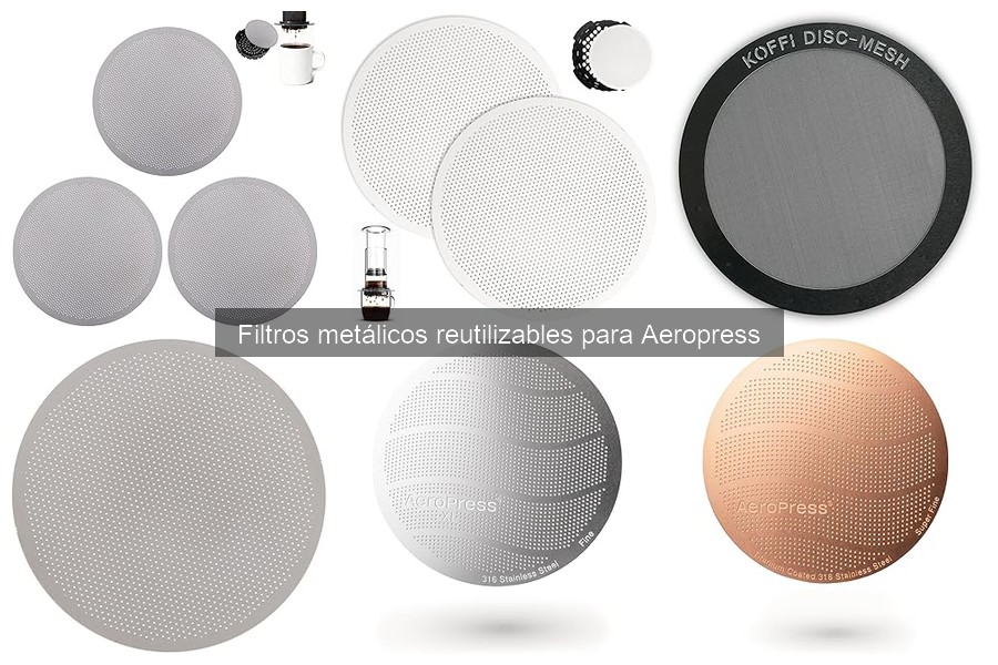 Guía de uso y mantenimiento de filtros metálicos AeroPress