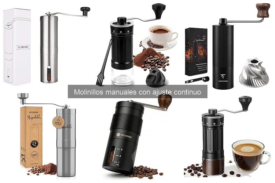 Guía para elegir el mejor molinillo manual con ajuste continuo