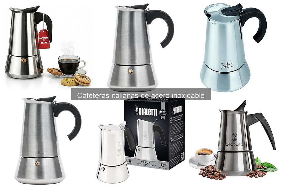 Guía para Elegir la Mejor Cafetera Italiana de Acero Inoxidable