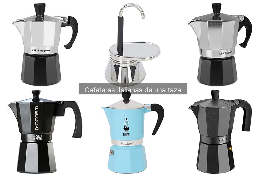 Guía para elegir la mejor cafetera italiana de una taza