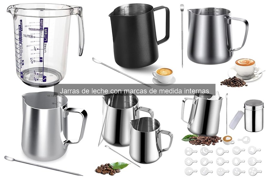 Guía para elegir la mejor jarra de leche con medidas internas
