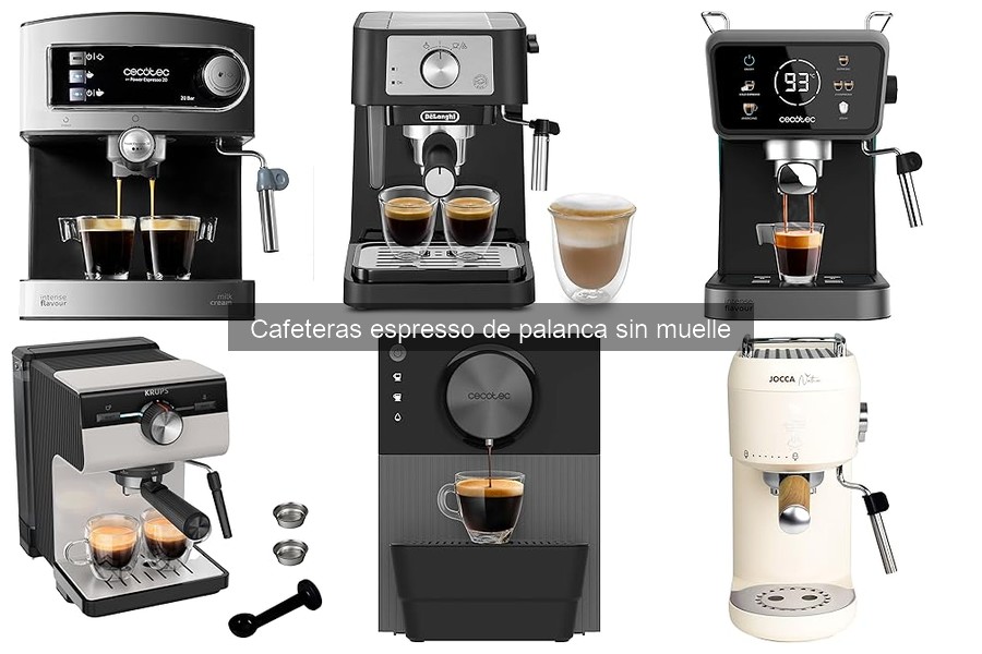 Guía para utilizar cafetera espresso de palanca sin muelle