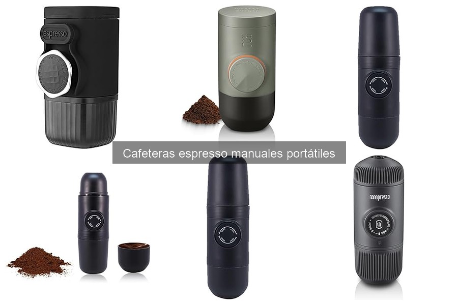 Guía sobre cafeteras espresso manuales portátiles