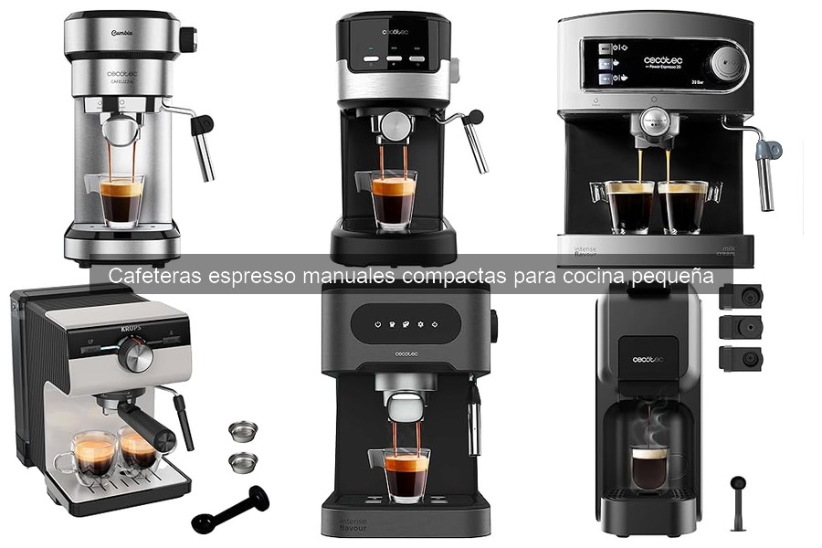 Haz Espresso en Casa: Cafeteras Manuales Compactas para Principiantes