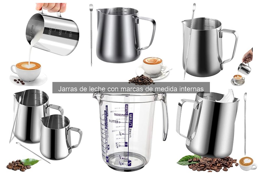 Jarras de leche con marcas de medida: ¿Qué son y cómo usarlas?