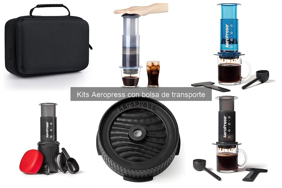 Kit Aeropress con bolsa de transporte: ¿Qué incluye?