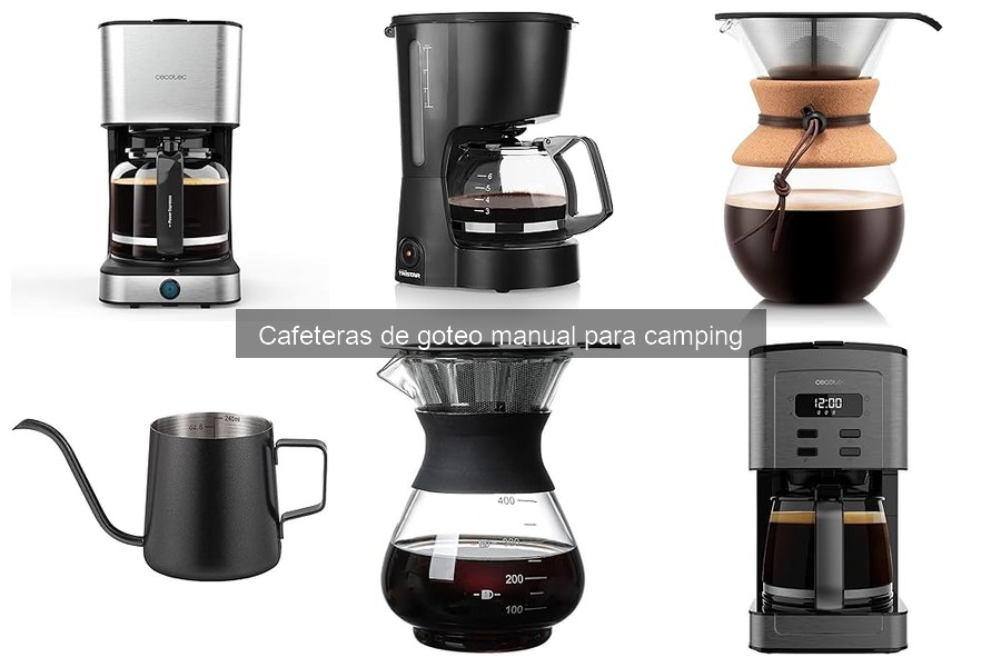 Mantenimiento de Cafeteras de Goteo Manual para Camping