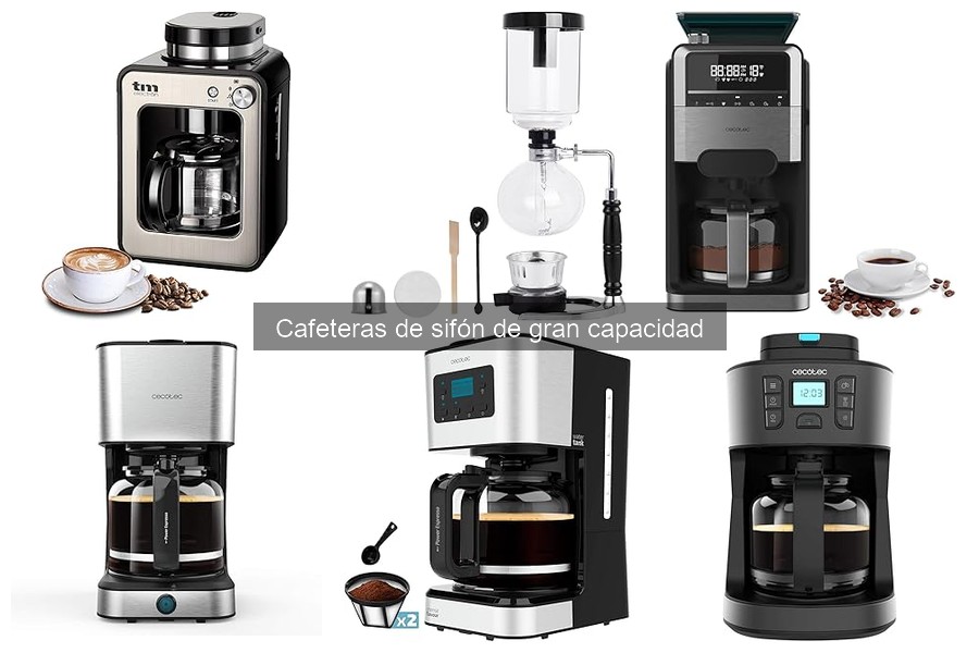 Mantenimiento de Cafeteras de Sifón de Gran Capacidad