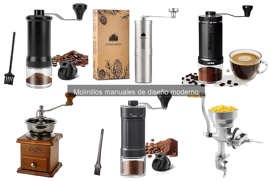 Mantenimiento de Molinillos Manuales de Diseño Moderno