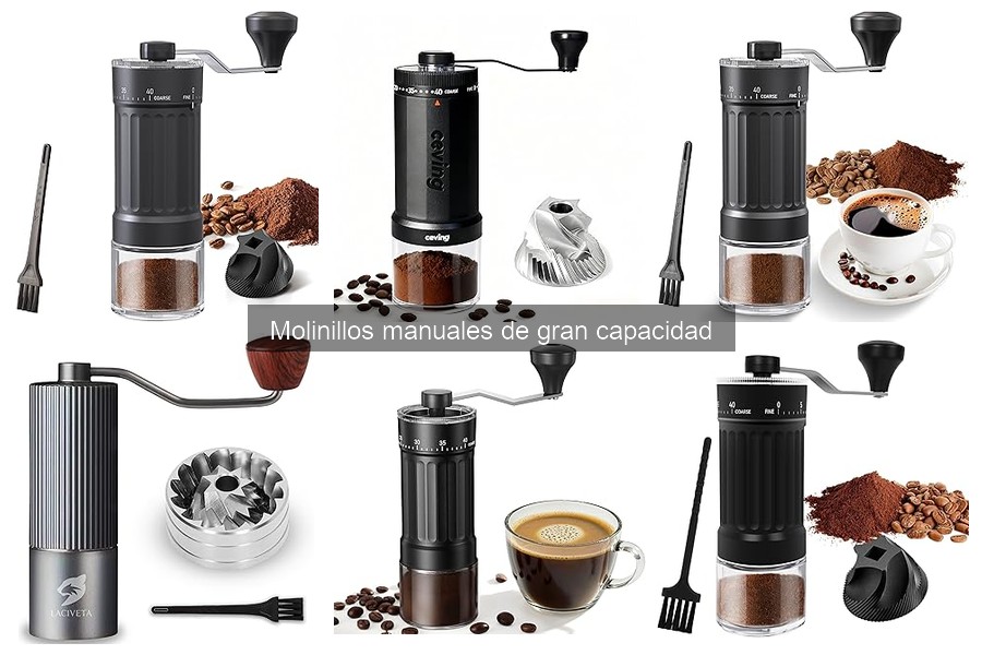 Mantenimiento de Molinillos Manuales de Gran Capacidad