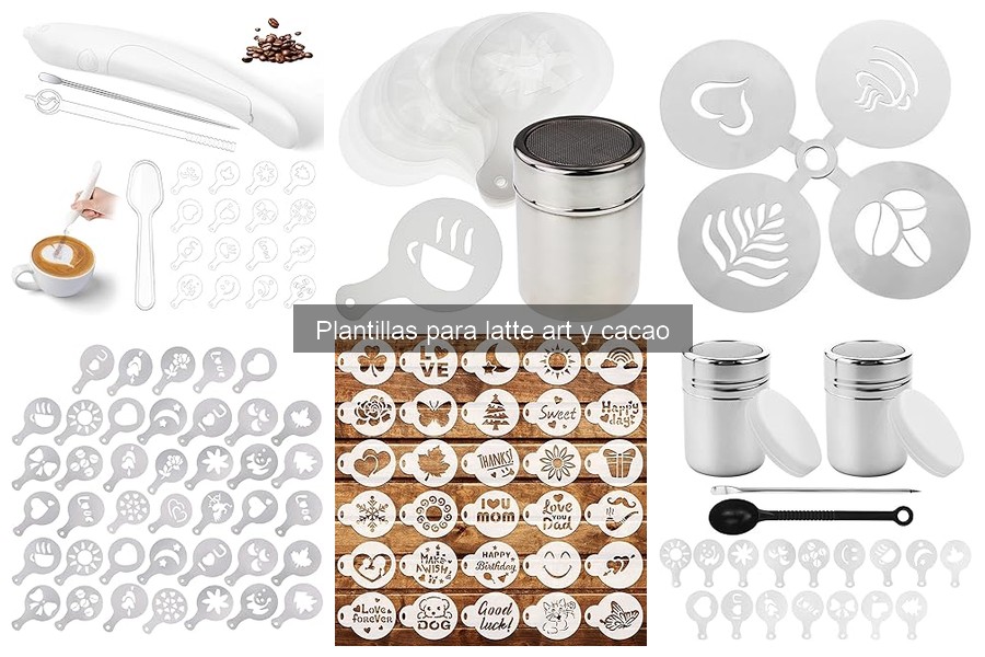 Mantenimiento de plantillas para latte art: Guía práctica