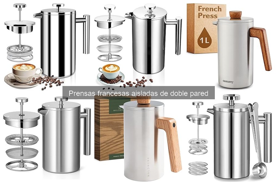 Mantenimiento efectivo de tu prensa francesa aislada de doble pared