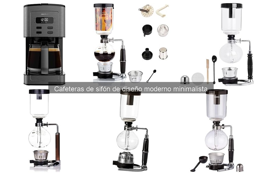 Mantenimiento óptimo de tu cafetera de sifón moderna