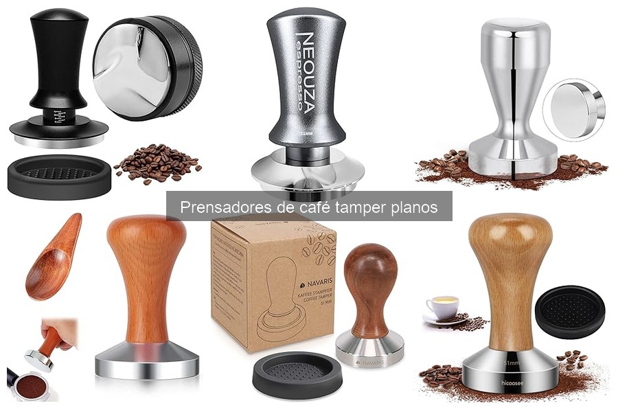 Mantenimiento y cuidado del prensador de café tamper plano
