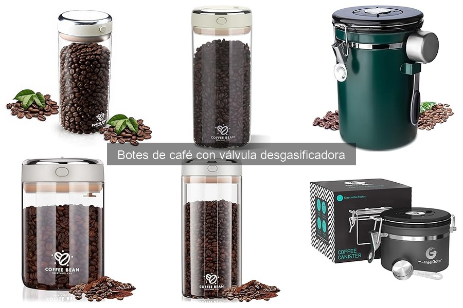 Mantenimiento y limpieza de botes de café con válvula
