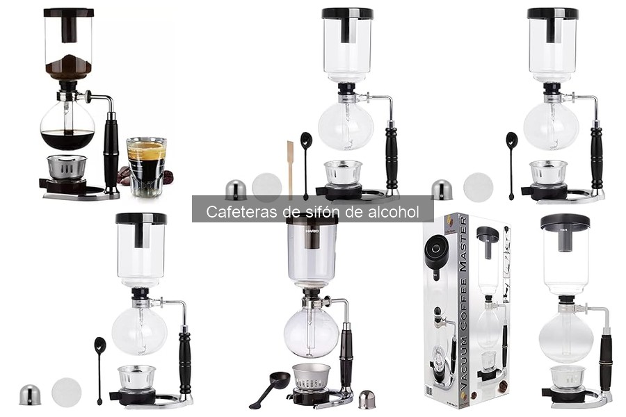 Mantenimiento y limpieza de cafeteras de sifón de alcohol