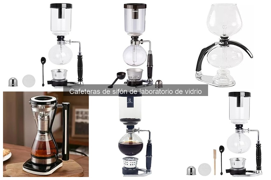 Mantenimiento y limpieza de cafeteras de sifón de laboratorio