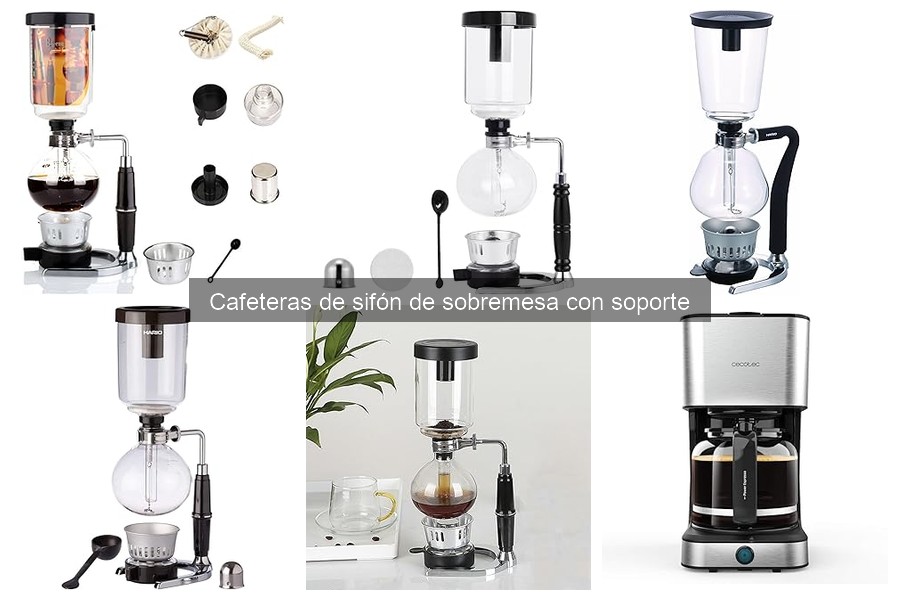 Mantenimiento y limpieza de cafeteras de sifón en casa