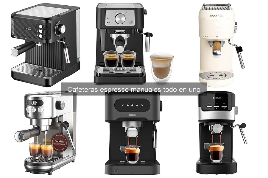 Mantenimiento y limpieza de cafeteras espresso manuales