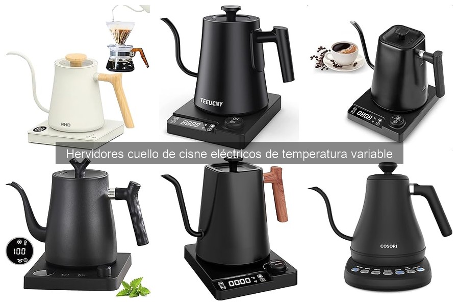 Mantenimiento y limpieza de hervidores cuello de cisne eléctricos
