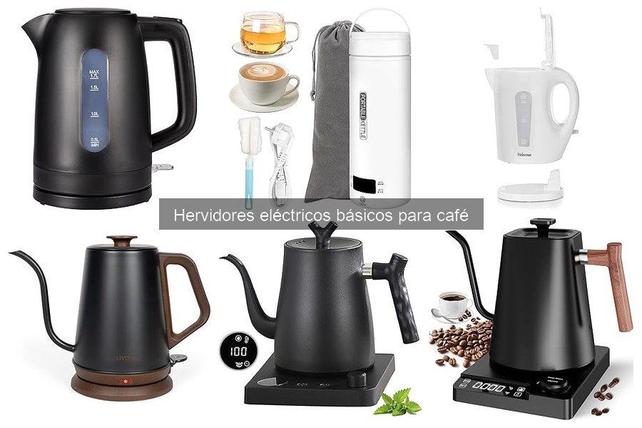 Mantenimiento y limpieza de hervidores eléctricos para café