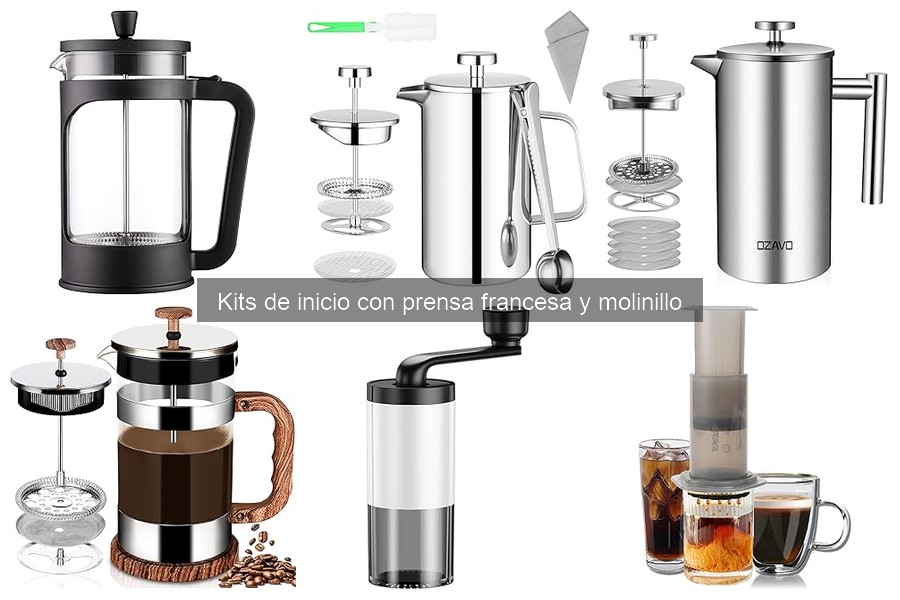 Mantenimiento y limpieza de prensa francesa y molinillo