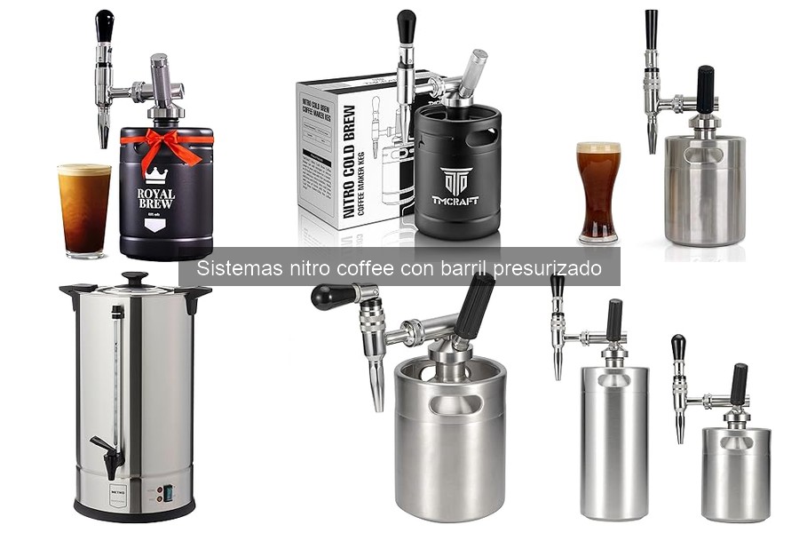 Mantenimiento y limpieza de sistemas nitro coffee