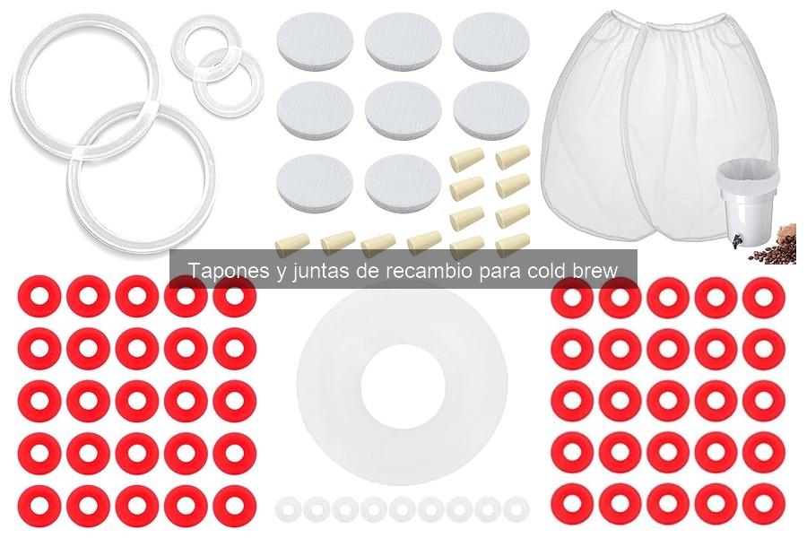 Mejora tu Cold Brew: Accesorios para Tapones y Juntas