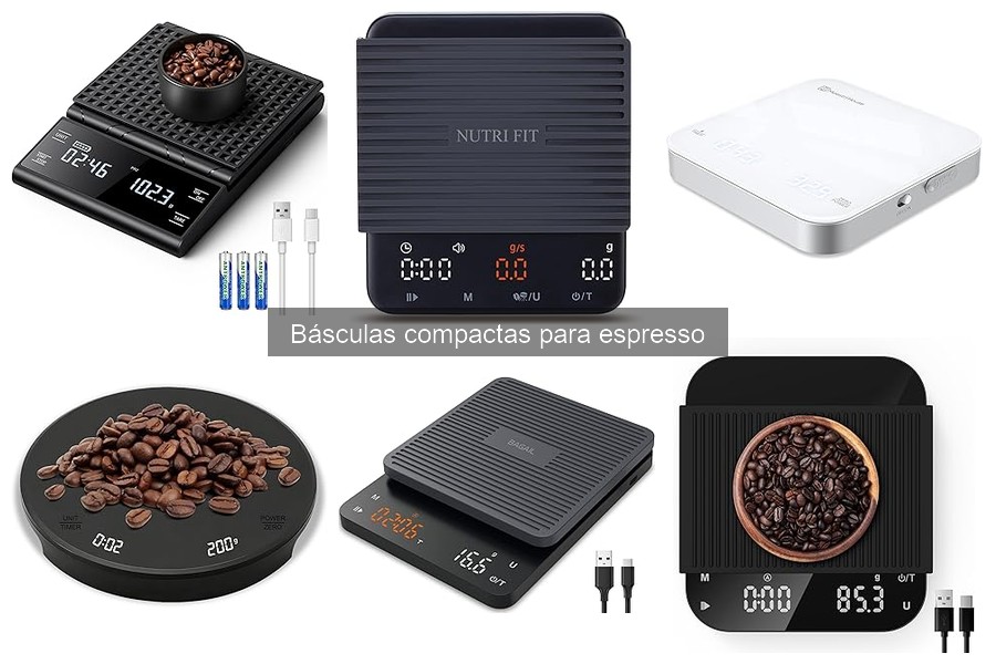 Mejora tu espresso: Impacto de las básculas compactas